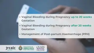 JRCALC Clinical Update January 2024 - Bleeding in Pregnancy & PPH