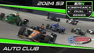 IndyCar Oval Series Tues Night Top Split | FONTANA | 2024s3 Rd 9 | iRacing IndyCar Broadcast