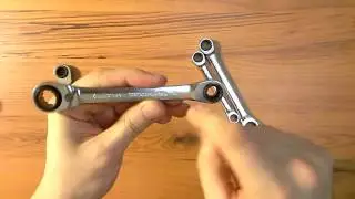 Новые трещоточные ключи 4 размера в 1 ключе