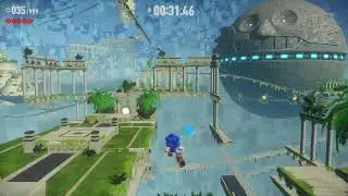 Sonic Frontiers Speedrun: Cyberspace 1-2: 00.32.46 WORLD RECORD [CYBERSPACE IMPROVEMENT MOD]