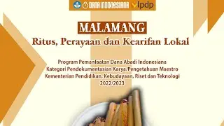 DOKUMENTER TRADISI MALAMANG “RITUS DAN PERAYAAN SEBAGAI KEARIFAN LOKAL MASYARAKAT PADANG PARIAMAN