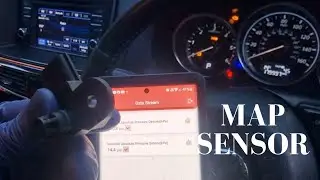Mazda 6 2.2 Skyactive Map Sensor test and change