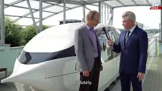 SkyWay MÔ HÌNH TÀU SIÊU CAO TỐC 500KM H CHÍNH THỨC RA MẮT TẠI ECOFES 2019