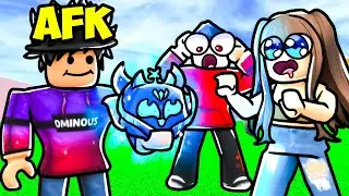 I Pretended to be AFK Holding KITSUNE FRUIT! (Roblox Blox Fruits)