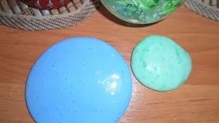 ЛИЗУН ИЗ ПЕНЫ ДЛЯ БРИТЬЯ И КЛЕЯ ПВА!!!!!!!!!!!!!