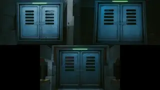 Cyberpunk 2077--three doors to nowhere in Vista del Rey, Heywood