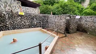 Сероводородный источник Цкуара в Приморском, Абхазия
