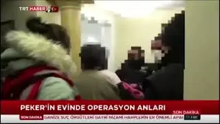 Süleyman Soylu, Sedat Peker’in evine yapılan operasyon anının görüntülerini yayınladı!!!
