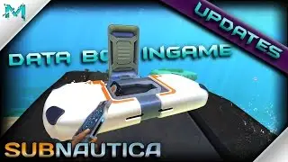 Subnautica UPDATES! Data Boxes Ingame and New Biome Crag FIeld!