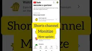 Shorts Monetization Update 2023 | Accept and Review New |Update 2023 |