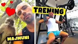 Moji prijatelji na Baliju - Posetio sam teretanu. Vlog 929