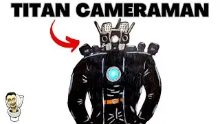 Cómo DIBUJAR al🎥TITAN CAMERAMAN (Skibidi Toilet) How to DRAW TITAN CAMERAMAN from SKIBIDI TOILET