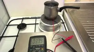 Испытание модуля Зеебека на максимальные выходные параметры