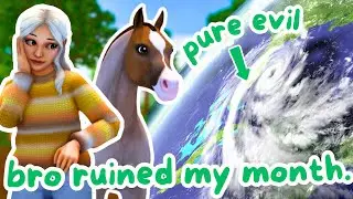 hurricane milton ruined my plans ⛈️ buying the robot horse