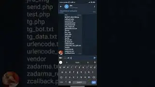 телеграм бот терминал на php