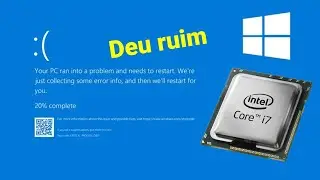 Blue Screen on Windows after Changing Processor or Msconfig Changes