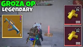 Legendary GROZA is op but this happened 🤯 | PUBG METRO ROYALE