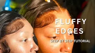 Master Fluffy Edges in 5 Minutes! Step-by-Step Tutorial (For Beginners & Pros) ! LAIDBYJESS