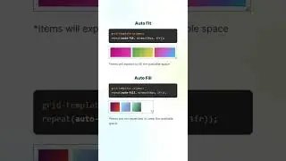 Difference between Auto Fit and Auto Fill 