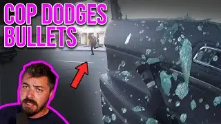 Suspect OPENS FIRE on Cop Car