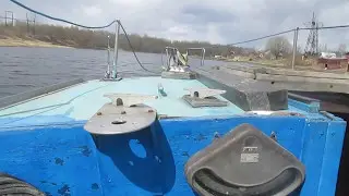 9 мая спуск швертбота , пробоина корпуса и тест мотора чемпион g200vk