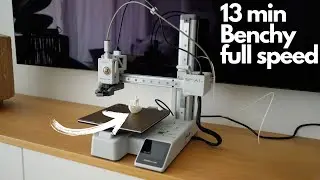 13 Minutes FULL Speed Benchy - Bambu Lab A1 mini | First Print