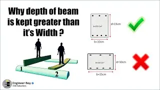 Beam depth - why beam has more depth - construction- engineer boy- engineering