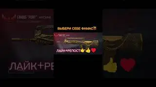 выбери себе свой скин на фамас?! 