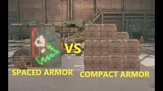 Crossout 101 - Spaced armor vs Compact armor