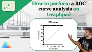 How to perform a ROC curve analysis using Graphpad Prism 