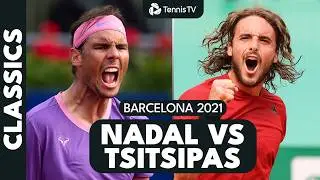 Rafael Nadal vs Stefanos Tsitsipas | Barcelona Open 2021 Final Highlights