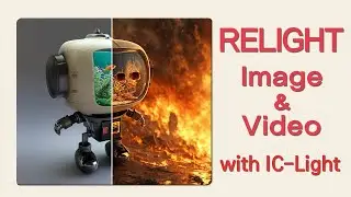 Tutorial : ReLight Video with IC Light [ComfyUI]