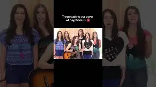 Who remembers our cover of payphone!?! #shorts