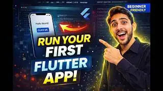 Run Your First Flutter App in Android Studio 2026 — Step by Step for Beginners!