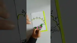 Page Front Project Border ||Notes page craft satisfying sho