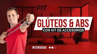 🍑  Glúteos y ABS express con KITFIT-400 30 min - Entrena en casa con FITFIU Fitness