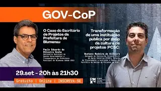 GOV-CoP – Escritório de projetos no setor público: boas práticas e aplicações