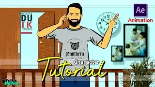 Create Character Animation Cartoons in After Effects 2022 Mood Motion