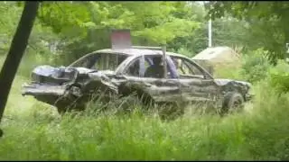 Driving a derby car