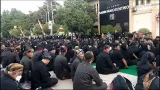 ALEX Melaporkan ttg Pemecahan Rekor MURI.Memakai Pakaian SAMIN BLORA terbanyak HUT Kemerdekaan 78 Th