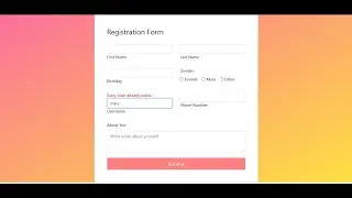 How to check live check username exist with jQuery ajax simple way 2021
