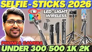 Top 3🔥Best Selfie Stick In India 2024🔥Best Selfie Stick Tripod🔥Best Selfie Stick For Vlogging🔥