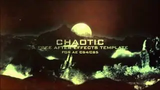 A Free Cinematic Intro (After Effects Template / Chaotic )
