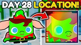 Day 28 - Elf on the Shelf Location in Pet Simulator 99! 🧝🏼🎄 (Christmas Event 2024)