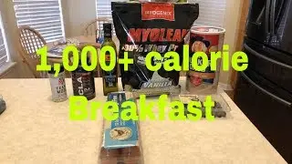 How to Get Shredded: 1,000+ calorie breakfast