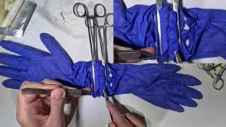 End-to-end bowel anastomosis, two-layered (2-glove version), extended, 2024