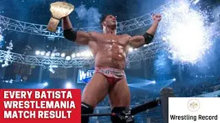 Every Batista WrestleMania Match Result