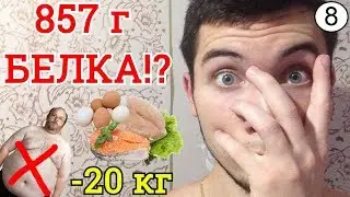 Как сбросить 20 кг ЗА МЕСЯЦ!? Сколько нужно есть БЕЛКА?
