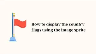 [Updated] How to display country flags using the image sprite?