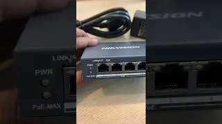 HIKVISION 4+1 port PoE Switch DS-3E0505P-E/M 